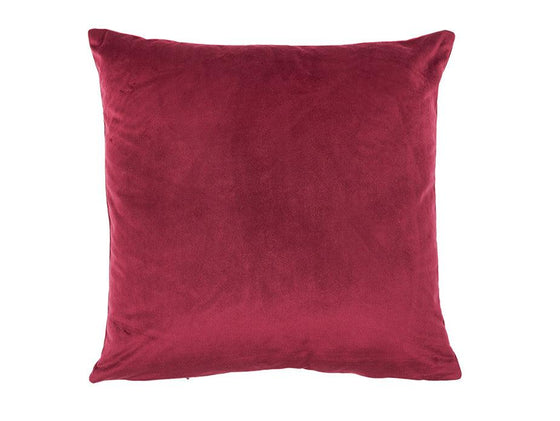 Super Soft Velvet Cushion Cover Merlot - Harvey Furnishings