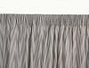 Viva Lined Silver Pencil Pleat Curtains