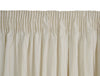 Viva Lined Off White Pencil Pleat Curtains