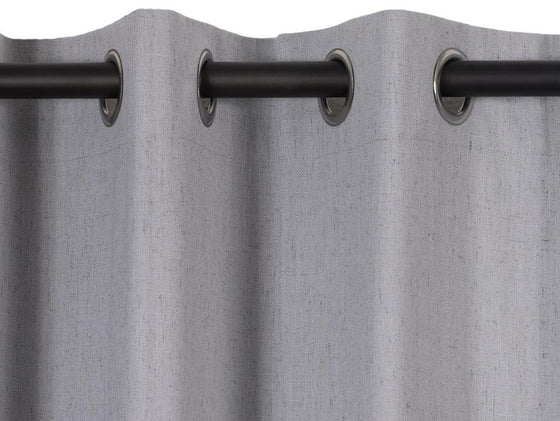 Waihi Concrete Blockout Eyelet Curtains - Harvey Furnishings