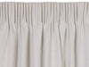 Waihi Ivory Blockout Pencil Pleat Curtains - Harvey Furnishings