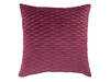 Wave Velvet Claret Cushion Cover - Harvey Furnishings