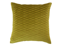  Wave Velvet Dijon Cushion Cover - Harvey Furnishings