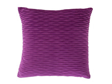  Wave Velvet Magenta Cushion Cover - Harvey Furnishings