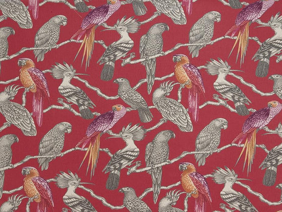 Aviary Pomegranate Fabric