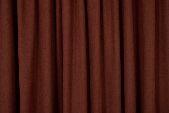 Clyde Copper Lined Pencil Pleat Curtains