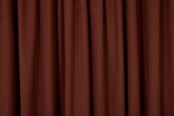 Clyde Copper Lined Pencil Pleat Curtains