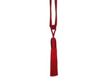  Harlequin Curtain Tieback Red