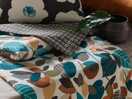 Botaniska Teal Fabric