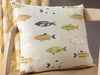 Mr Fish Saffron Fabric
