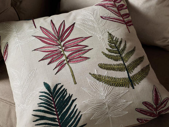  Seychelles Begonia Custom Made Cushion