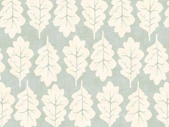 Oak Leaf Duckegg Fabric