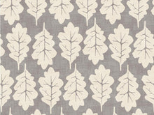  Oak Leaf Pewter Fabric