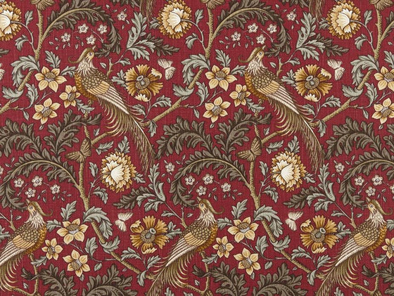 Oakmere Carmine Fabric
