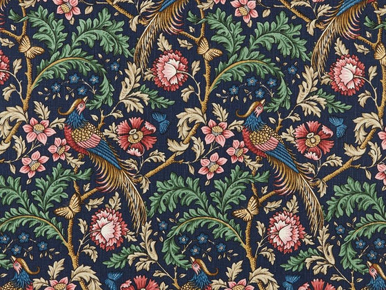 Oakmere Indigo Fabric