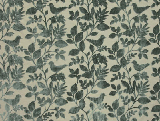 Orchard Birds Eau De Nil Fabric