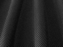 Pearl Dot Noir Fabric