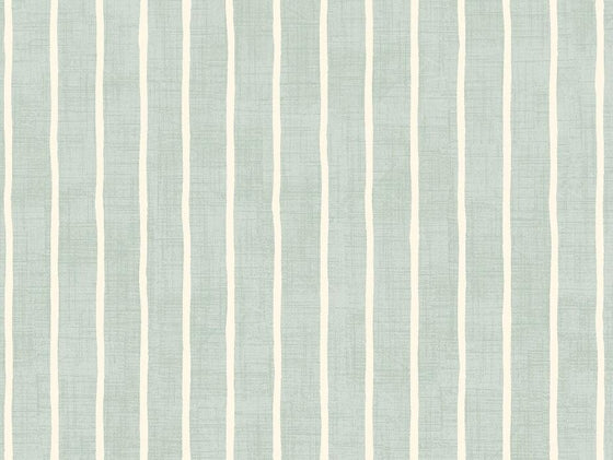 Pencil Stripe Duckegg Fabric