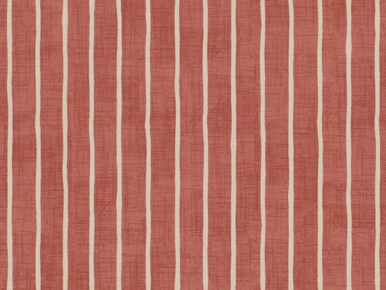 Pencil Stripe Gingersnap Fabric