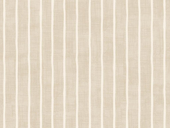 Pencil Stripe Nougat Fabric