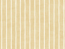  Pencil Stripe Ochre Fabric