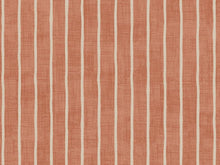  Pencil Stripe Paprika Fabric