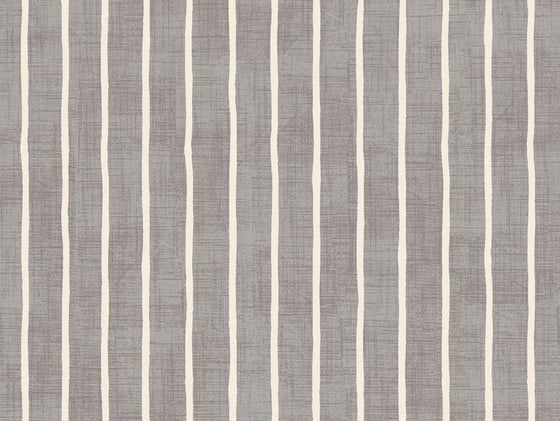 Pencil Stripe Pewter Fabric