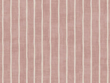  Pencil Stripe Rose Fabric
