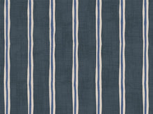  Rowing Stripe Midnight Fabric